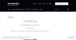 Desktop Screenshot of firecreekclay.com