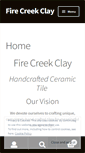Mobile Screenshot of firecreekclay.com